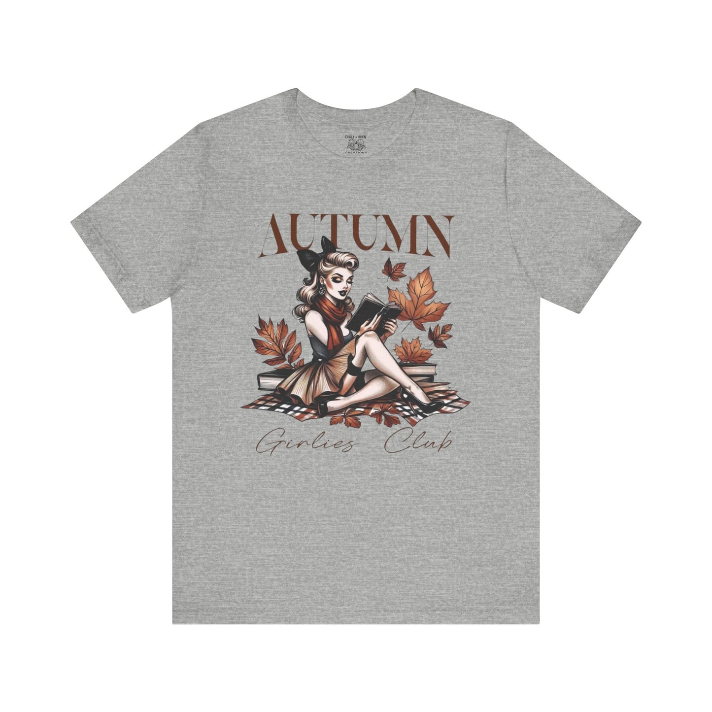 Autumn Girls Club Tee, Cozy Fall Fashion, Graphic T-Shirt