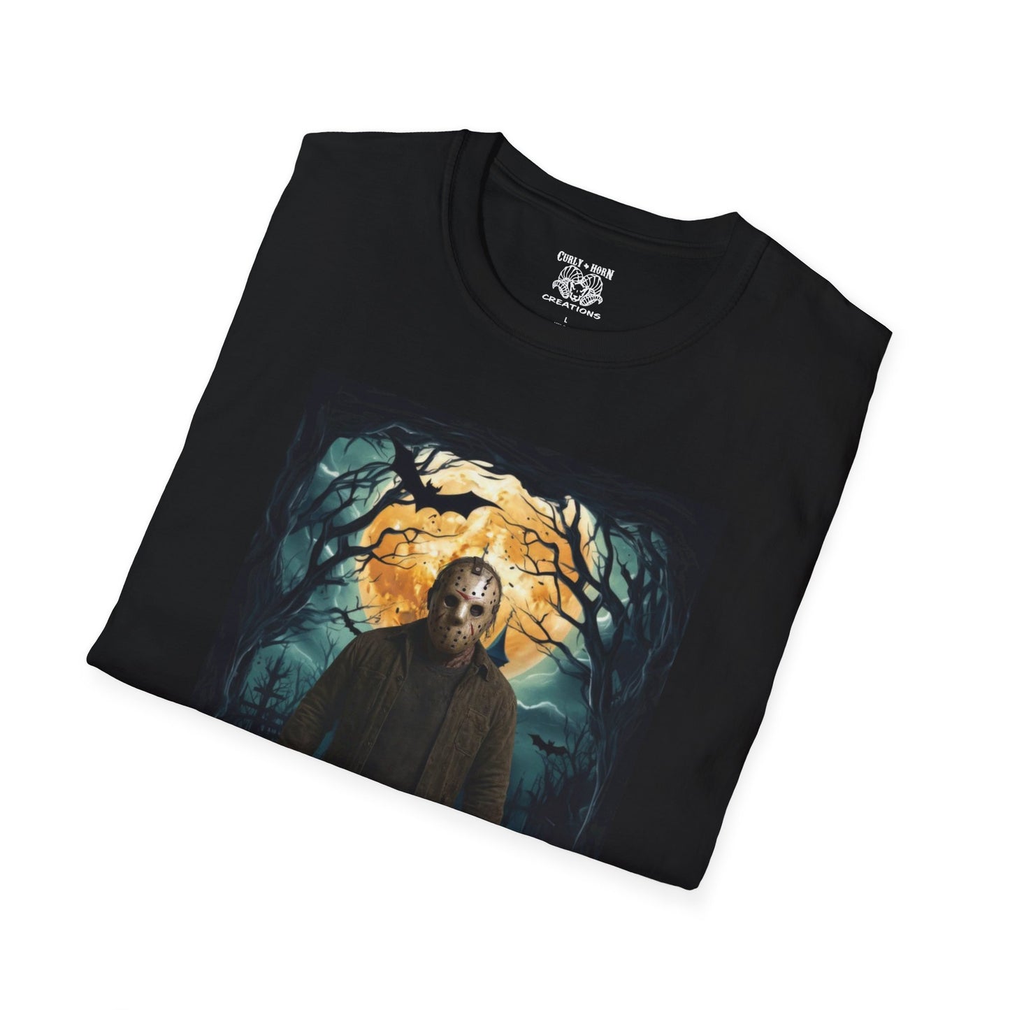Jason Halloween Unisex T-Shirt, Spooky Apparel, Horror Movie Gift, Festival Outfit, Fall Wardrobe Essential