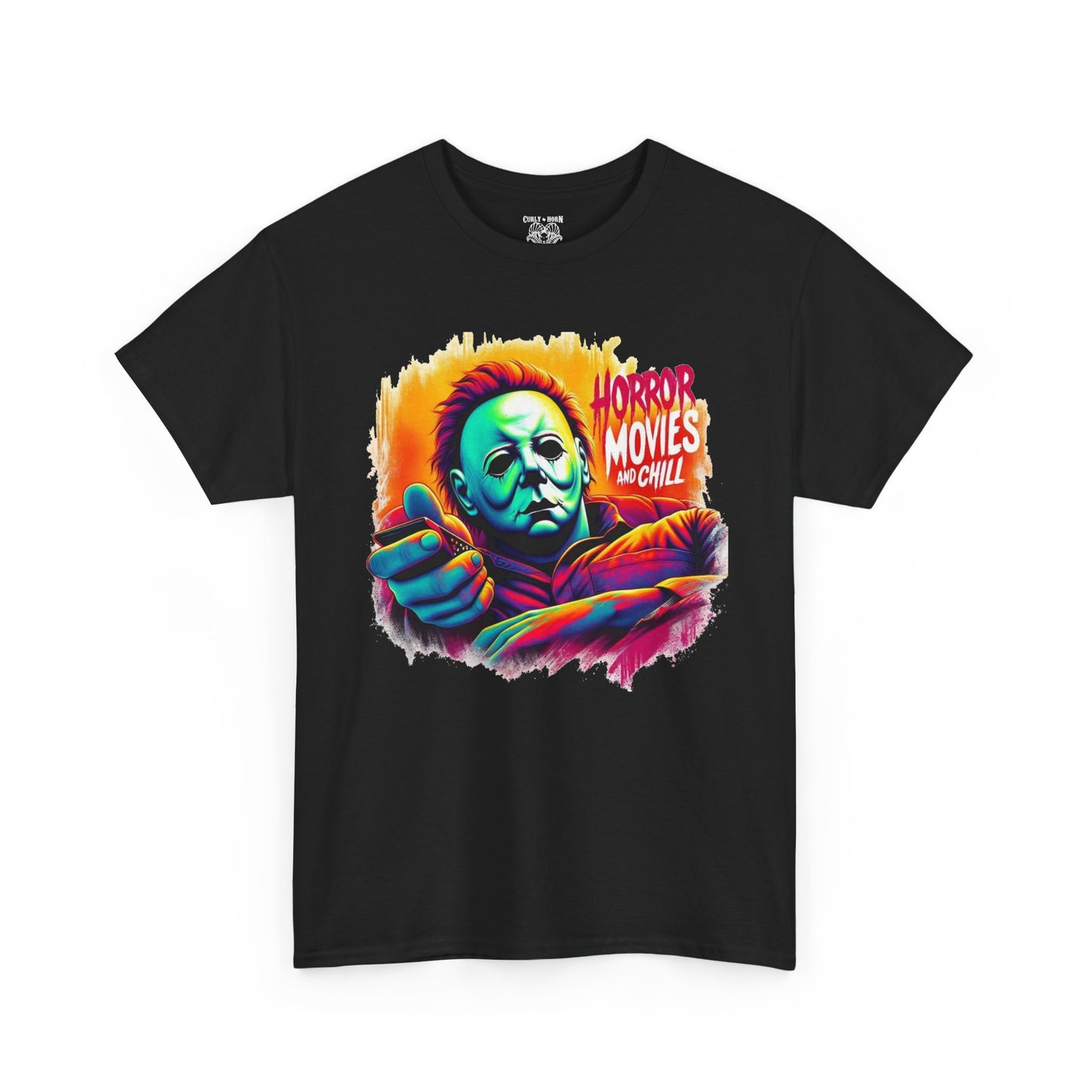 Horror Movie Tee, Halloween Apparel, Retro Graphic Shirt, Unisex Cotton Top, Movie Night Outfit, Scary Film Clothing