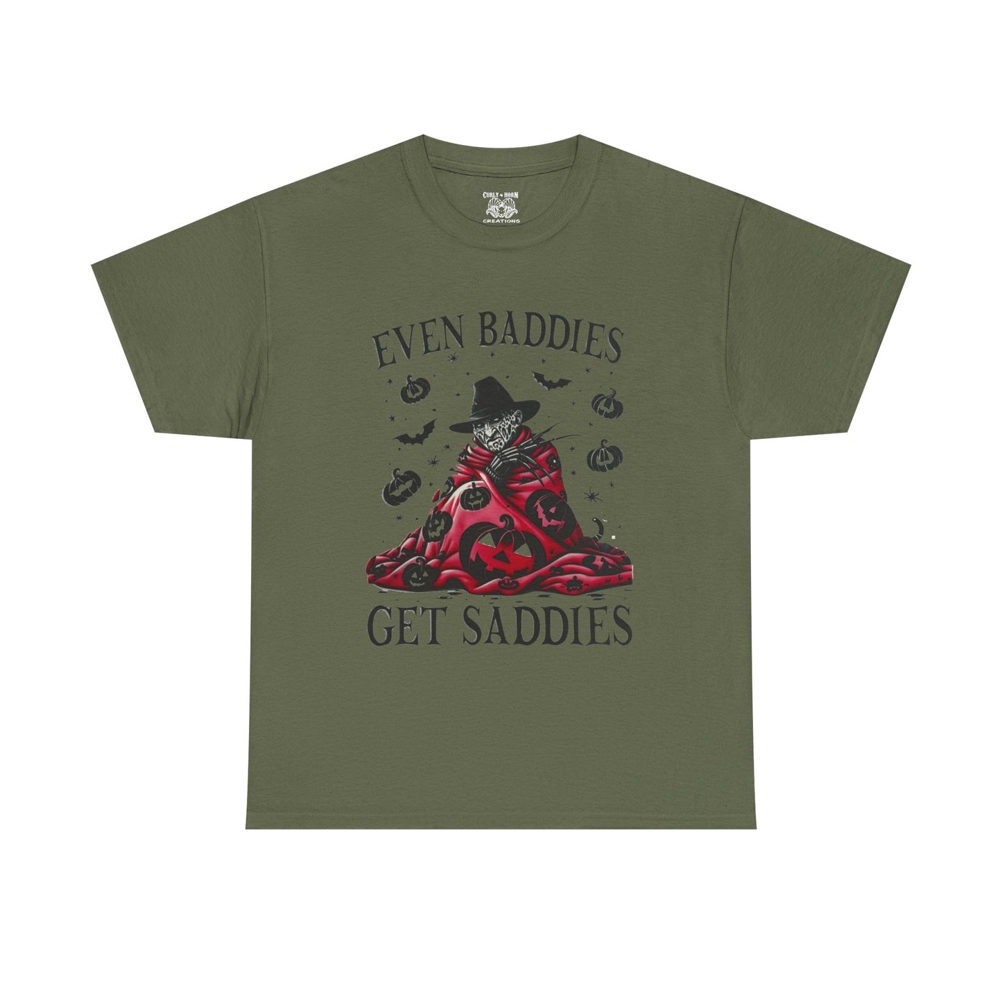 Spooky Halloween Tee, Fall Festival Shirt, Unisex Cotton T-Shirt, Pumpkin Vibes, Gift for Baddies, Halloween Costume Top