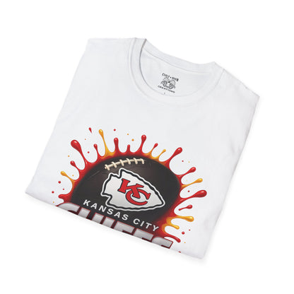Kansas City Chiefs Softstyle T-Shirt, Unisex Team Tee, Football Fan Apparel, Game Day Shirt, Sports Merchandise