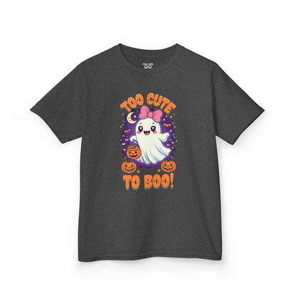 Kids Halloween Ghost Tee, Cute Ghost Kids Shirt, Boo T-Shirt, Halloween Costume Top, Spooky Kids Clothing