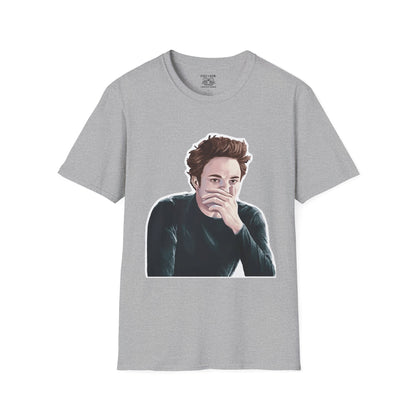 Edward Cullen Graphic Tee - Perfect for Everyday Wear, Gifts, Casual Outings, Art Lovers, Birthdays, and More!