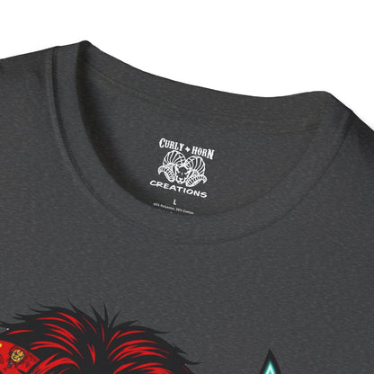 Retro Chucky Horror Game T-Shirt, Gamer Apparel, Unique Gift for Gamers, Halloween Costume, Playful Casual Wear