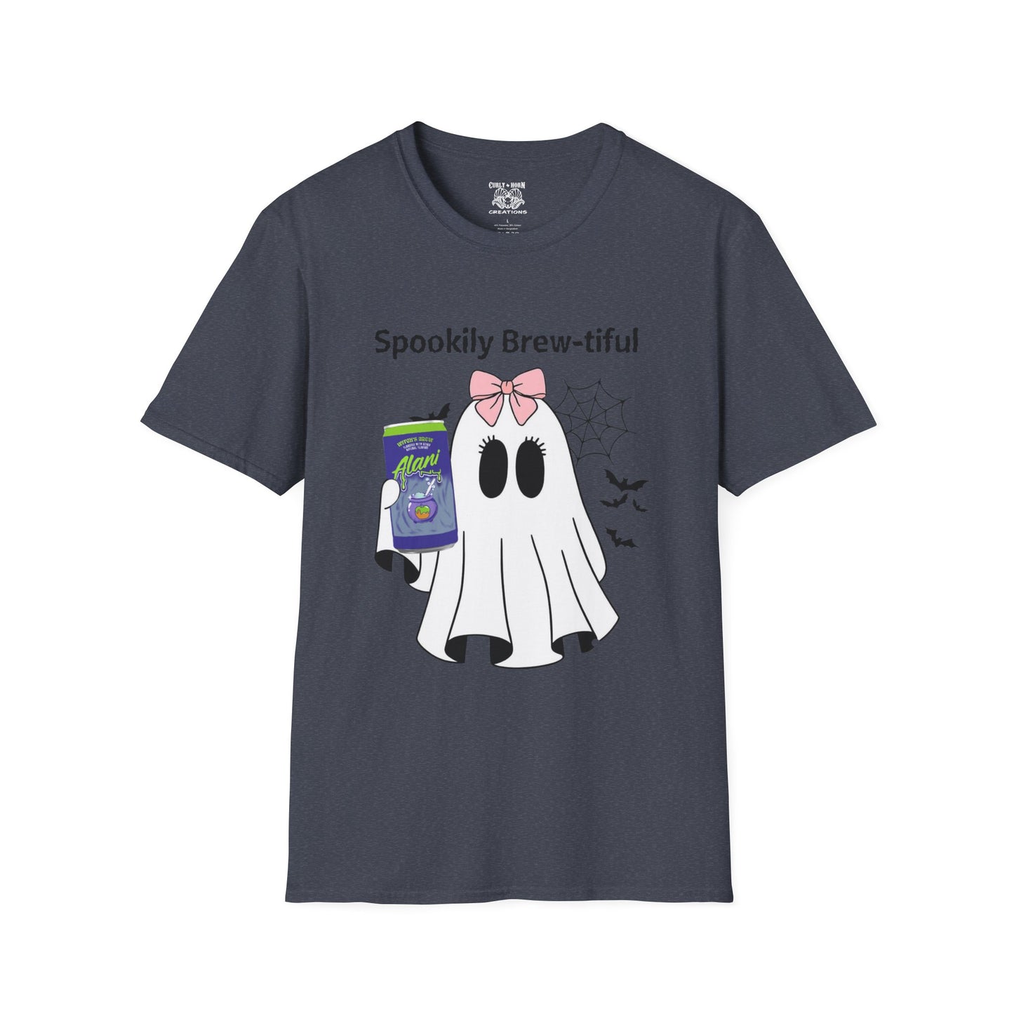 Spookily Brew-tiful Ghost T-Shirt