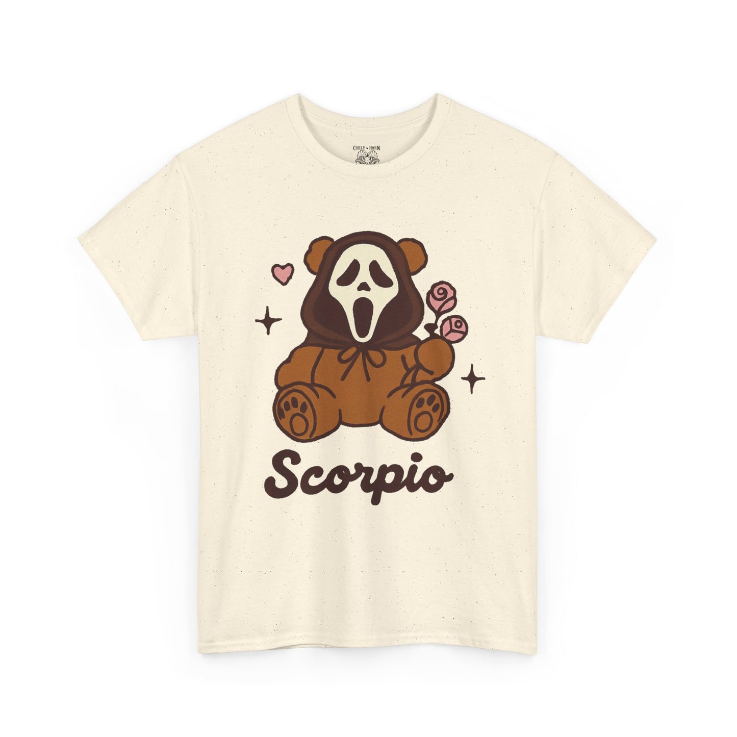 Scorpio Ghost Bear T-Shirt | Unisex Heavy Cotton Tee, Cute Gift for Scorpio, Halloween Shirt, Casual Wear, Graphic Tee, Unique [...]