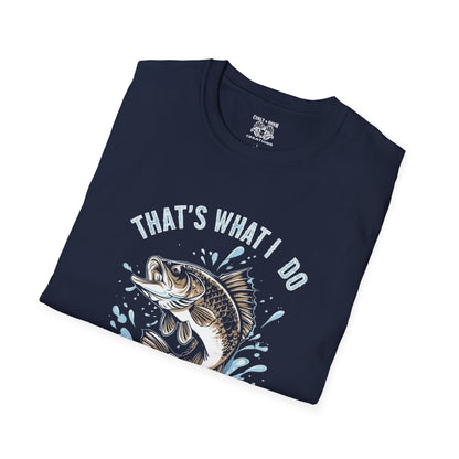 Fishing Enthusiast T-Shirt - Perfect Gift for Father's Day, Birthday, or Fishing Trips, Cool Fisherman Apparel, Outdoor Shirt