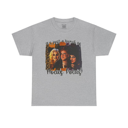 Hocus Pocus Tee, Unisex Halloween Shirt, Witchy Graphic Tee, Cute Halloween Apparel, Casual Fall Fashion