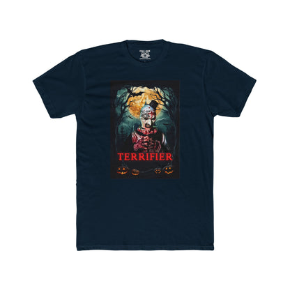 Terrifier Unisex Cotton Crew Tee, Horror Movie T-Shirt, Halloween Apparel, Graphic Tee for Fans, Spooky Gift Idea