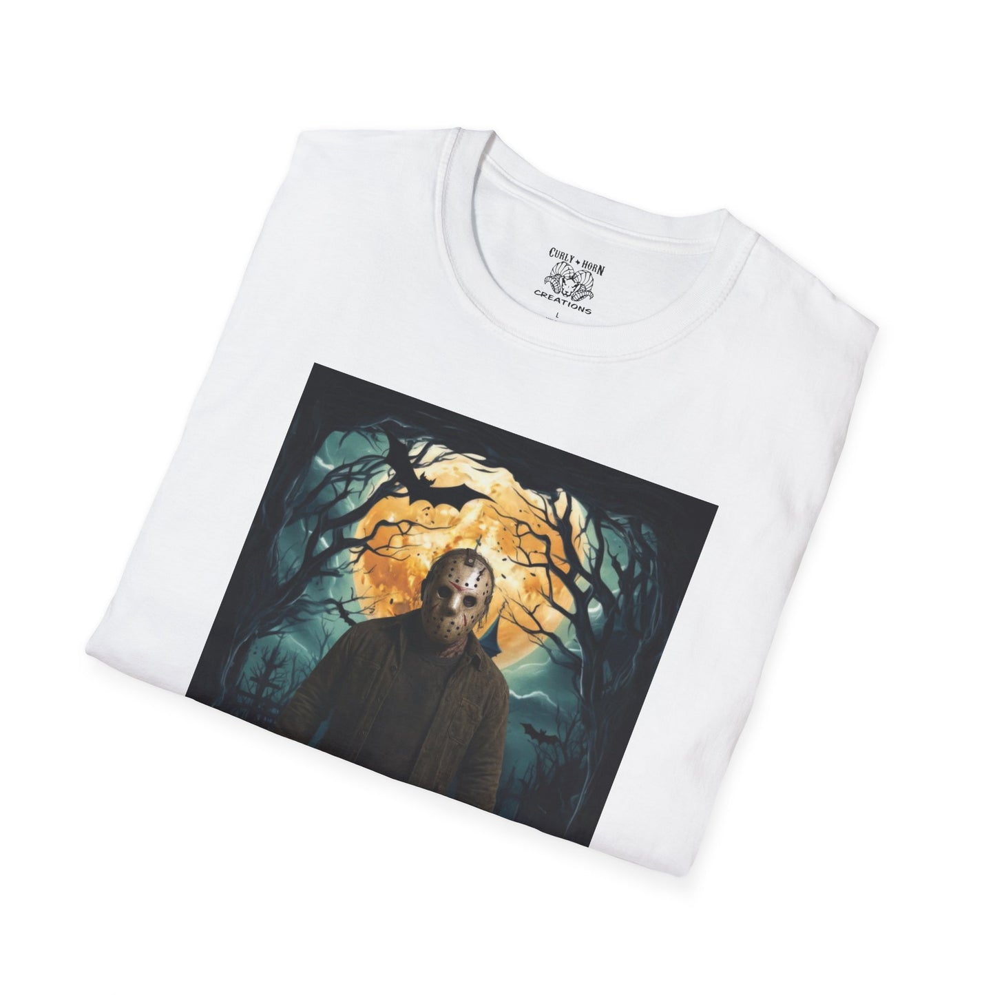 Jason Halloween Unisex T-Shirt, Spooky Apparel, Horror Movie Gift, Festival Outfit, Fall Wardrobe Essential