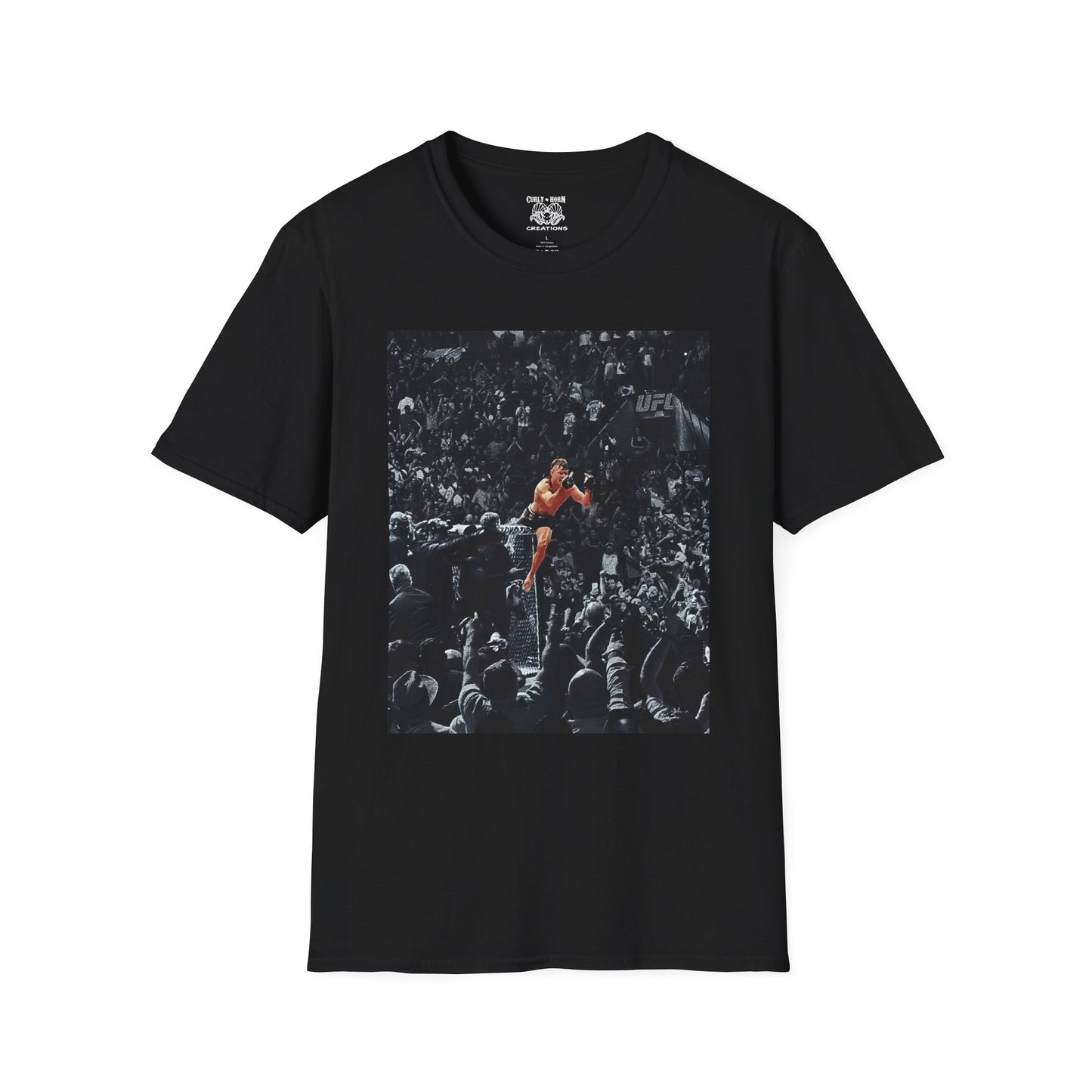 Retro MMA Sports Fan Unisex Softstyle T-Shirt, Graphic Tee, Casual Wear, Gift for Him/Her, Birthday, Sports Events, Music Festivals