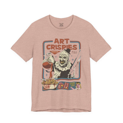 Art Crispies Unisex Tee - Fun Graphic Shirt, Gift for Art Lovers, Casual Wear, Halloween Costume, Unique Apparel