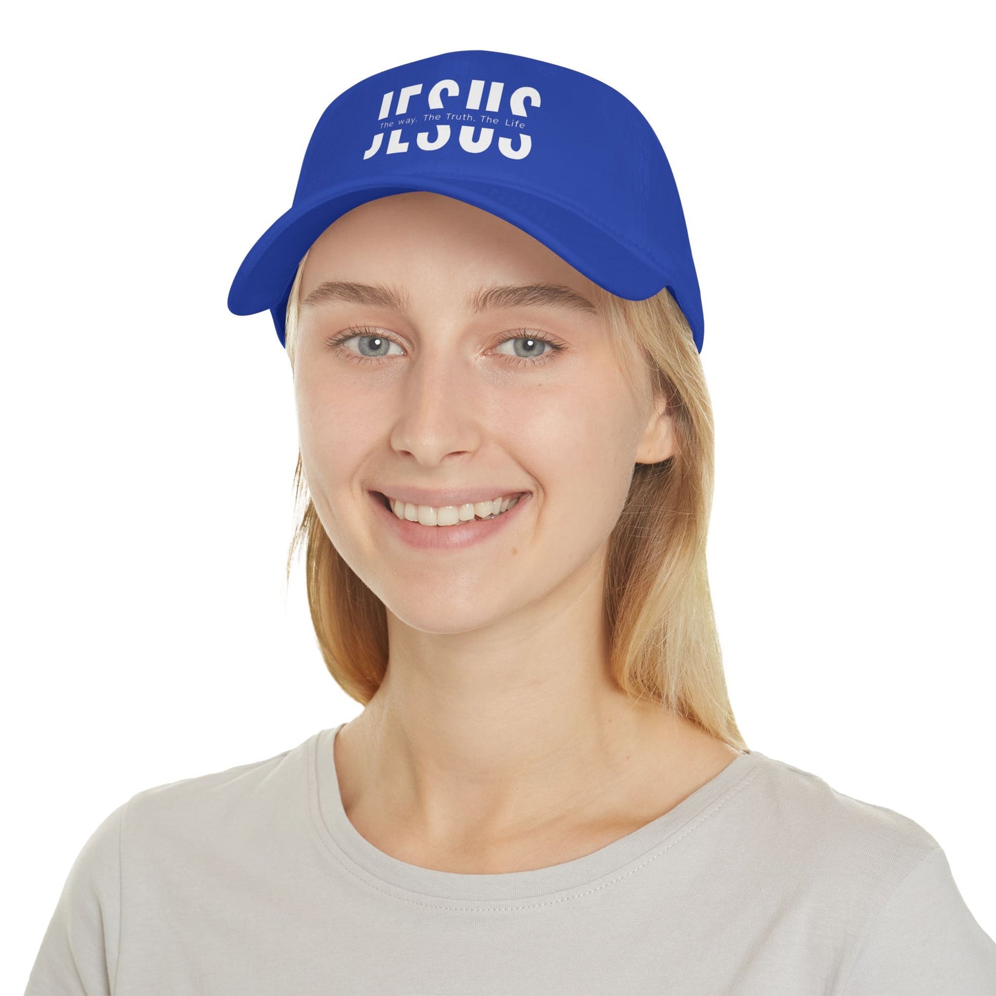 Jesus The Way Baseball Cap, Faith Hat, Christian Apparel, Religious Gift, Casual Style, Spiritual Headwear