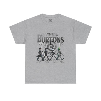 The Burtons Unisex Heavy Cotton Tee - Perfect for Halloween, Movie Lovers, Casual Wear, Gifts, and Everyday Style