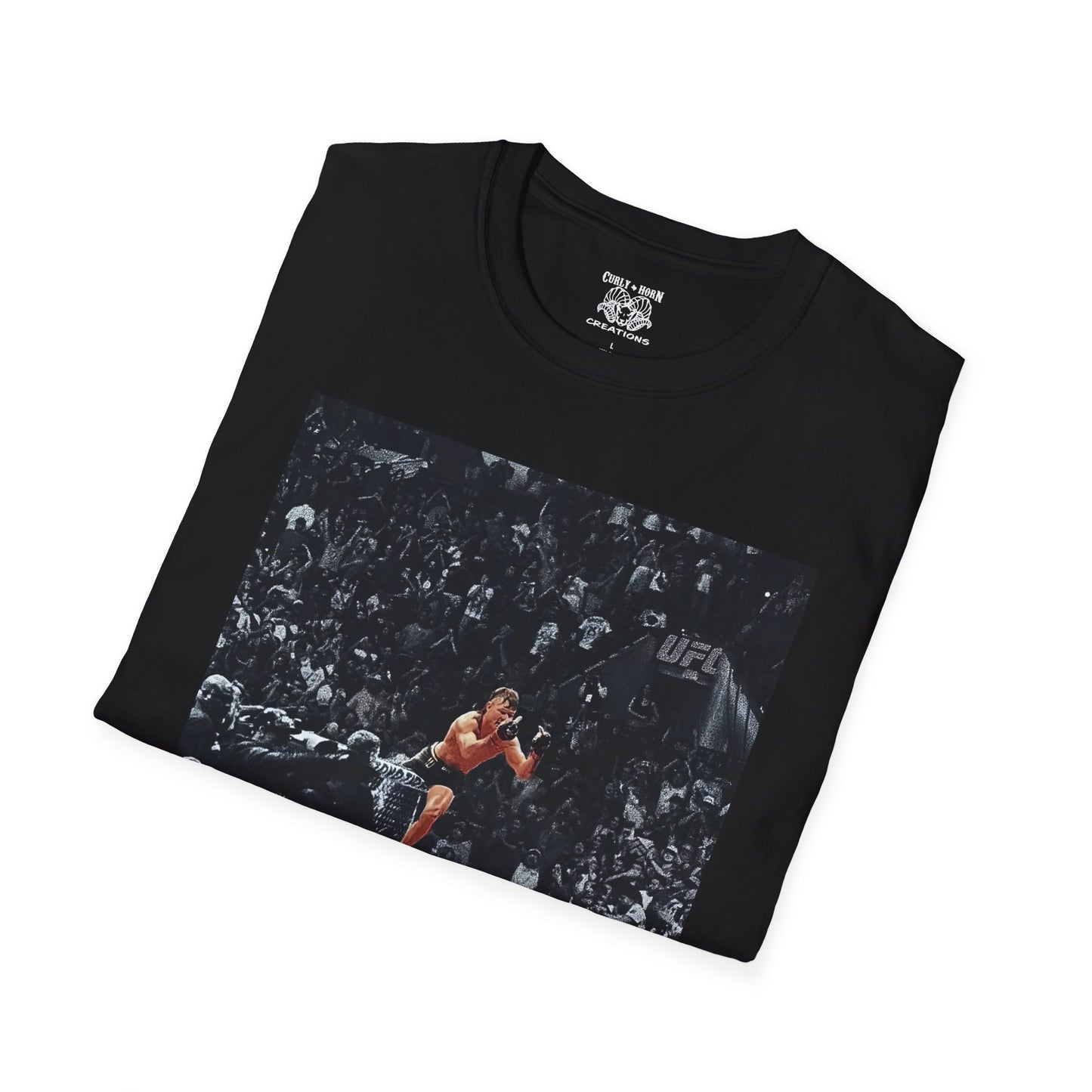 Retro MMA Sports Fan Unisex Softstyle T-Shirt, Graphic Tee, Casual Wear, Gift for Him/Her, Birthday, Sports Events, Music Festivals
