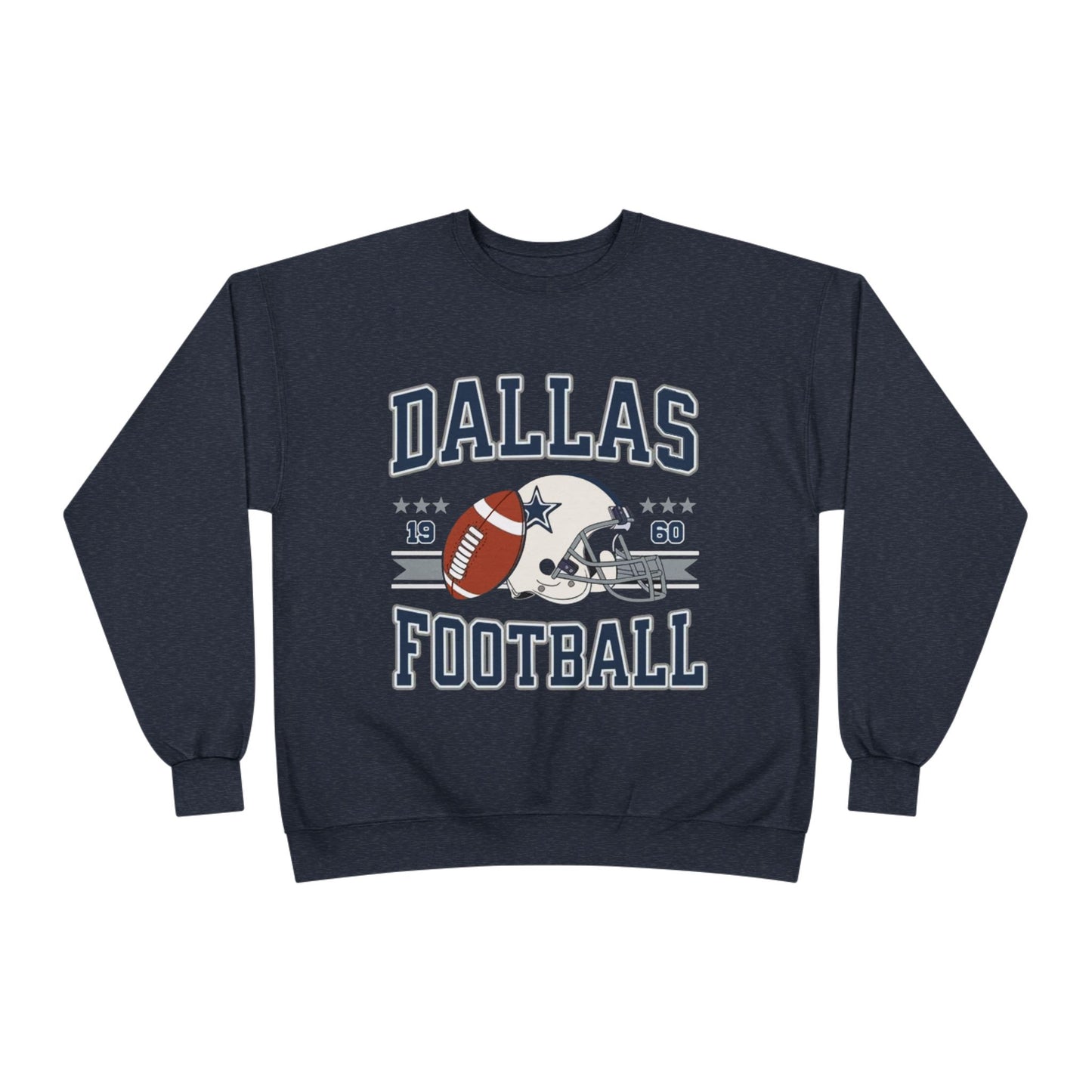 Dallas Football Unisex EcoSmart® Crewneck Sweatshirt, Perfect Gift for Sports Fans, Game Day Outfit, Christmas Gift, Fan Apparel