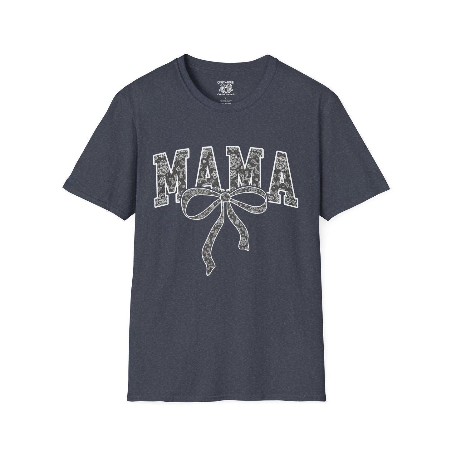 Graphic "Mama" Shirt, Cute Mom Shirt, Perfect Gift for New Moms, Mom Day Apparel, Casual Wear