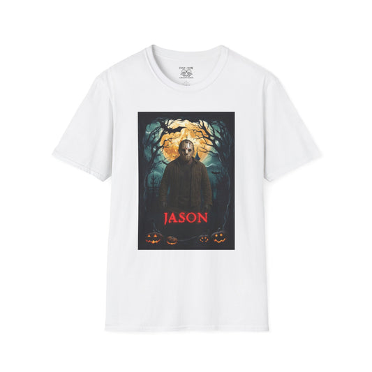 Jason Halloween Unisex T-Shirt, Spooky Apparel, Horror Movie Gift, Festival Outfit, Fall Wardrobe Essential