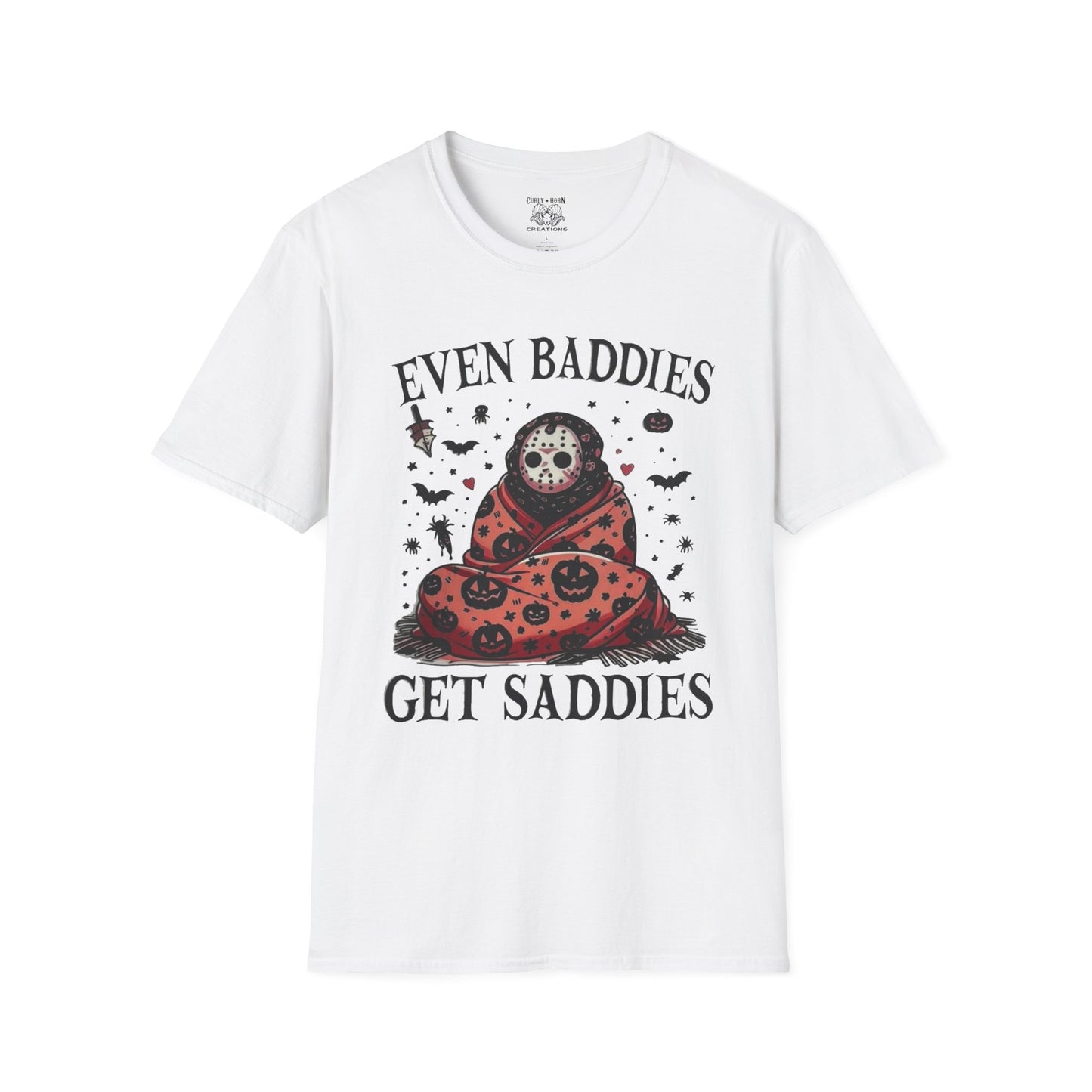 Baddie Vibes Graphic Tee - Unisex Softstyle T-Shirt, Casual Wear, Gifts for Friends, Halloween, Everyday Style