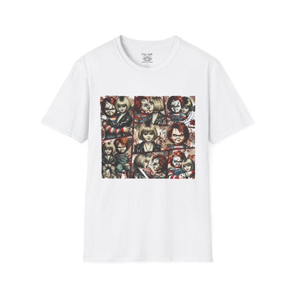 Chucky Horror Movie T-Shirt, Unisex Graphic Tee, Halloween Costume Shirt, Horror Fan Apparel, Chucky Merchandise, Gift for Horror Lovers