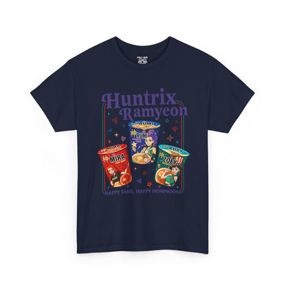 Huntrix Demon Hunter Unisex Heavy Cotton Tee, Fun Casual Wear, Perfect for Food Lovers, Gift for Friends, Anime Lovers Tee