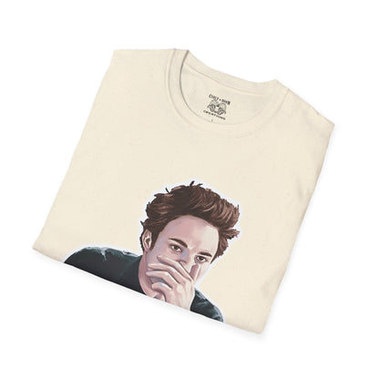 Edward Cullen Graphic Tee - Perfect for Everyday Wear, Gifts, Casual Outings, Art Lovers, Birthdays, and More!