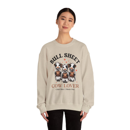 Funny Cow Lover Sweatshirt, Unisex Crewneck, Gift for Farmers, Perfect for Birthdays, Thanksgiving, Animal Lovers
