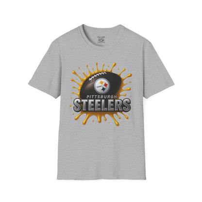 Pittsburgh Steelers Unisex Softstyle T-Shirt, NFL Tee, Game Day Apparel, Sports Fan Shirt, Football Gift, Casual Wear