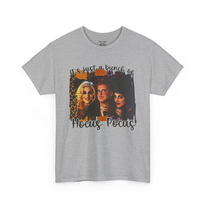 Hocus Pocus Tee, Unisex Halloween Shirt, Witchy Graphic Tee, Cute Halloween Apparel, Casual Fall Fashion