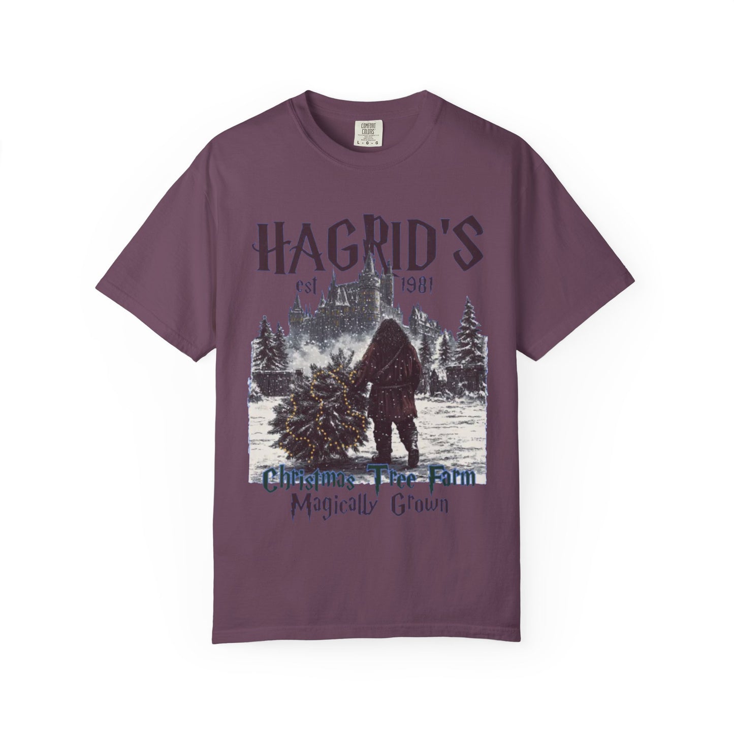 Hagrid's Christmas Tree Farm T-Shirt, Cozy Holiday Tee, Unique Gift for Tree Lovers, Unisex Shirt for Winter Celebrations, Perfect for [...]