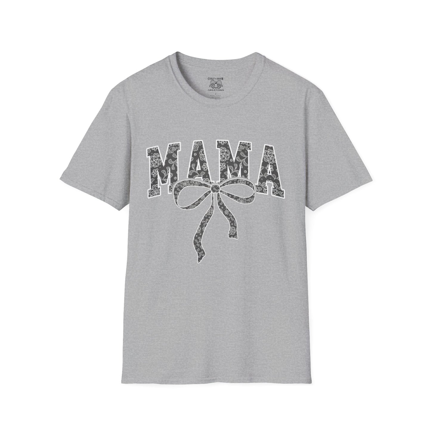 Graphic "Mama" Shirt, Cute Mom Shirt, Perfect Gift for New Moms, Mom Day Apparel, Casual Wear