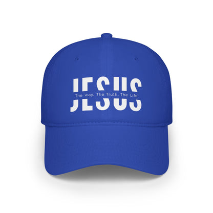Jesus The Way Baseball Cap, Faith Hat, Christian Apparel, Religious Gift, Casual Style, Spiritual Headwear