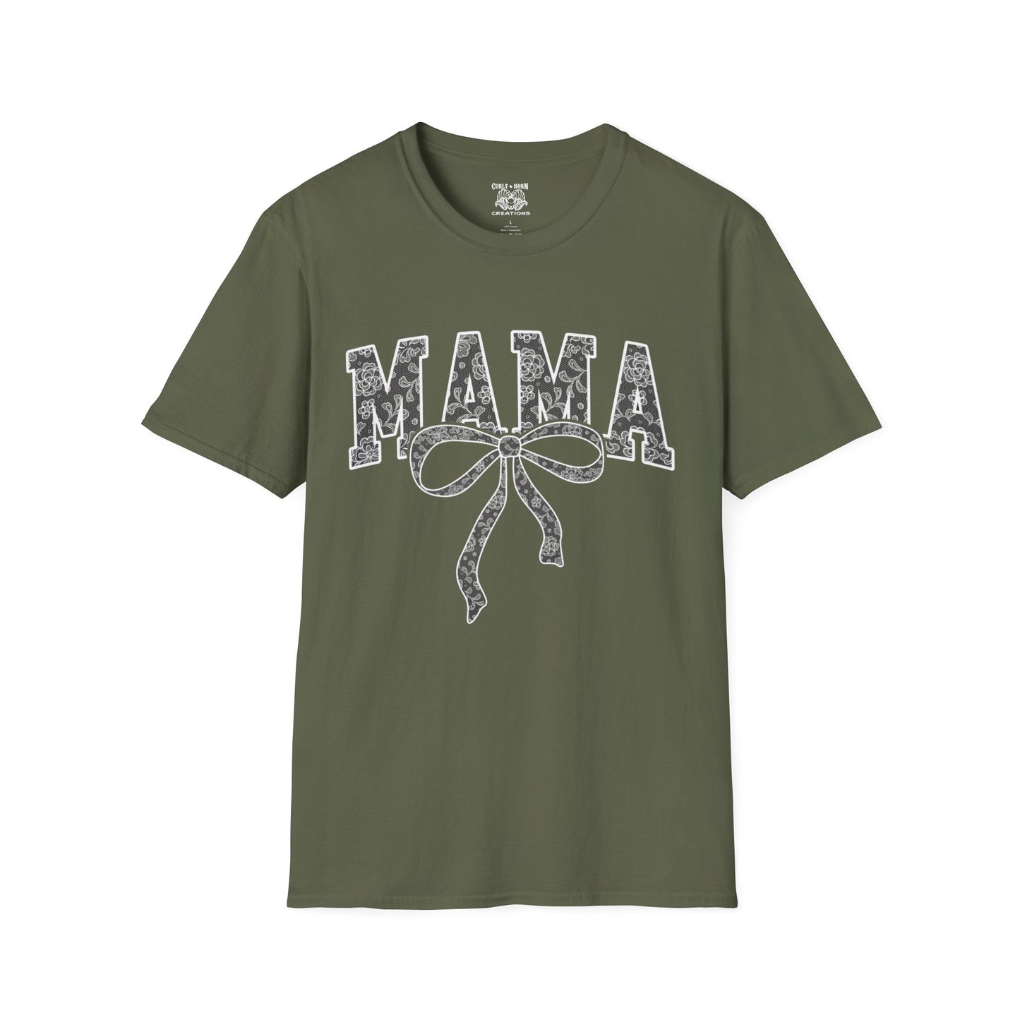 Graphic "Mama" Shirt, Cute Mom Shirt, Perfect Gift for New Moms, Mom Day Apparel, Casual Wear