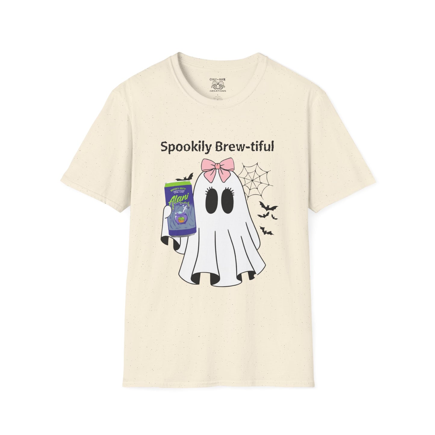 Spookily Brew-tiful Ghost T-Shirt