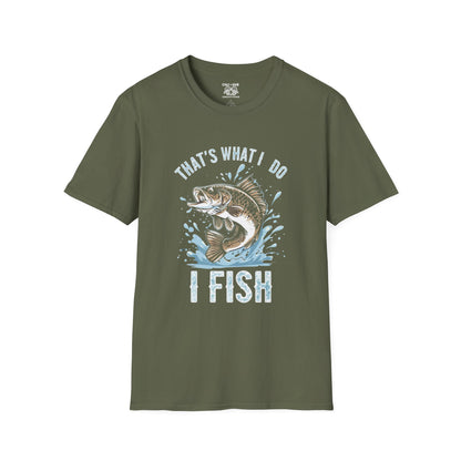 Fishing Enthusiast T-Shirt - Perfect Gift for Father's Day, Birthday, or Fishing Trips, Cool Fisherman Apparel, Outdoor Shirt