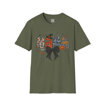 Halloween Mama T-Shirt, Cute Fall Tee, Unisex Ghost Shirt, Family Halloween Party Wear, Trick or Treat Costume Top