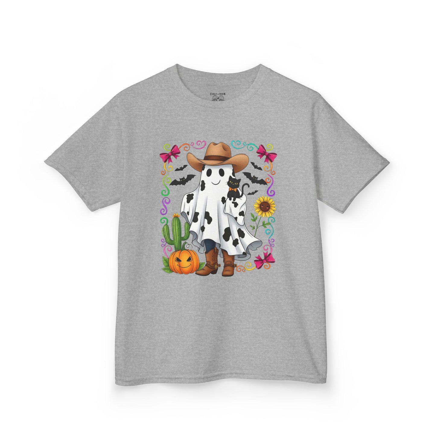 Ghost Halloween Kids Tee, Fun Halloween Shirt, Ghost Costume T-Shirt, Cute Fall Outfit, Kids Spooky Apparel