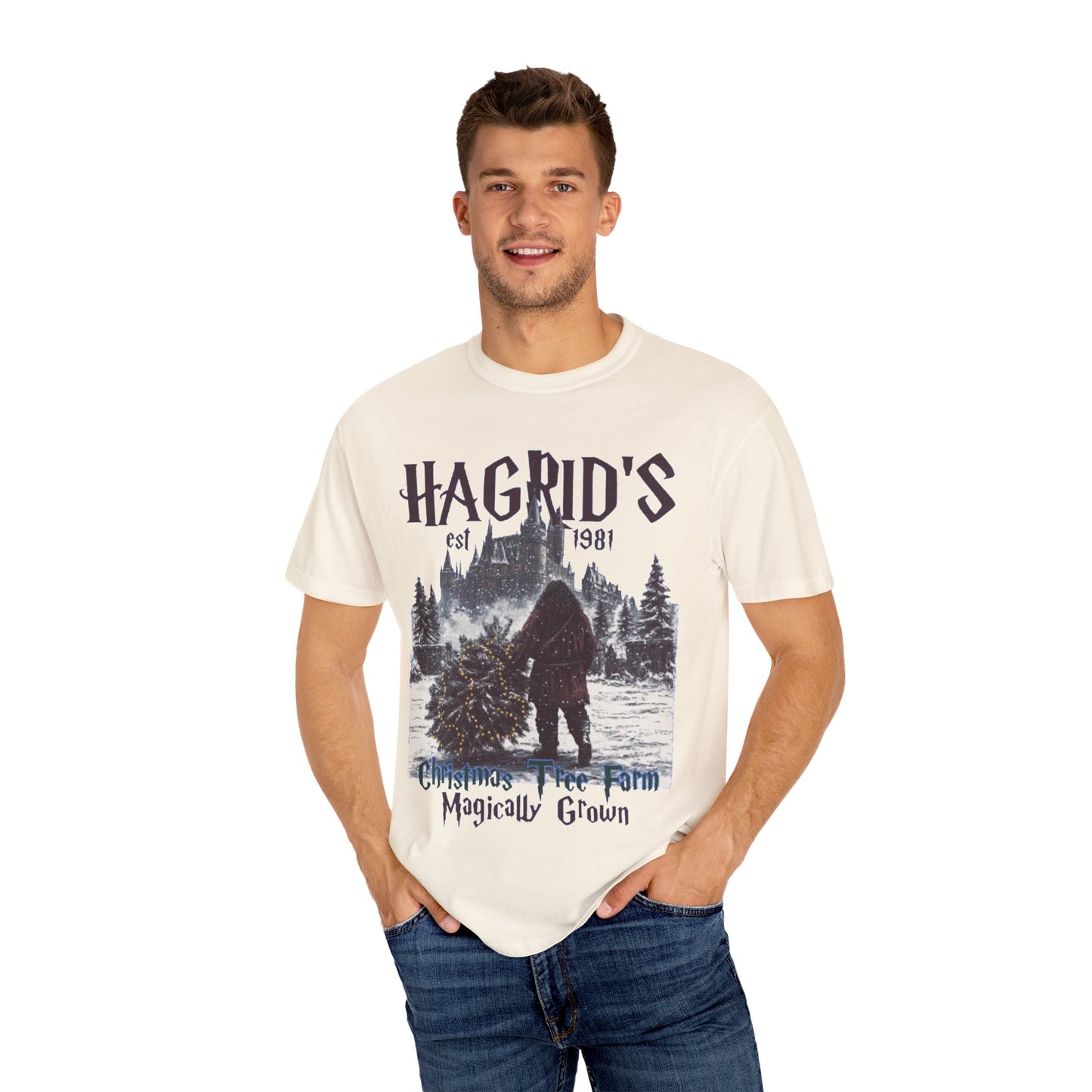 Hagrid's Christmas Tree Farm T-Shirt, Cozy Holiday Tee, Unique Gift for Tree Lovers, Unisex Shirt for Winter Celebrations, Perfect for [...]