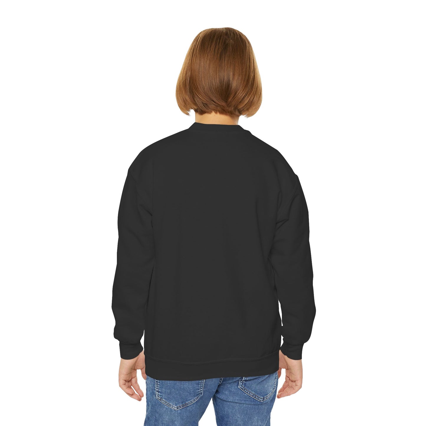 Scream Youth Crewneck Sweatshirt, Horror Gift, Halloween Apparel, Spooky Sweatshirt, Teens' Casual Wear, Graphic Sweatshirt