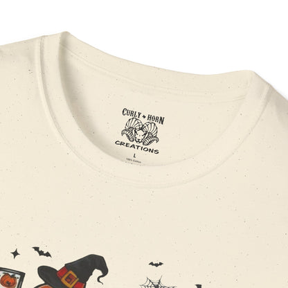 Halloween Mama T-Shirt, Cute Fall Tee, Unisex Ghost Shirt, Family Halloween Party Wear, Trick or Treat Costume Top