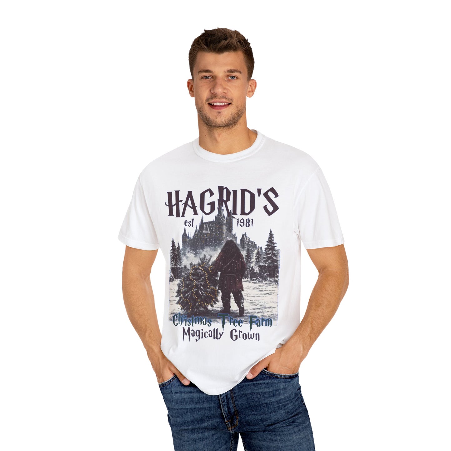 Hagrid's Christmas Tree Farm T-Shirt, Cozy Holiday Tee, Unique Gift for Tree Lovers, Unisex Shirt for Winter Celebrations, Perfect for [...]