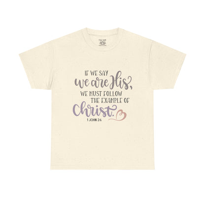 Unisex Christian Quote Tee, Inspirational Shirt, Faith-Based Gift, Everyday Wear, Religious Apparel