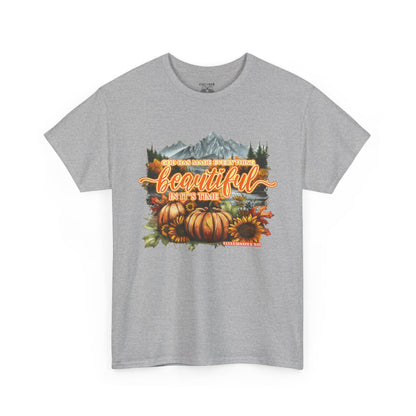 'Fall is Beautiful' Graphic T-Shirt, Autumn Apparel, Faith Based