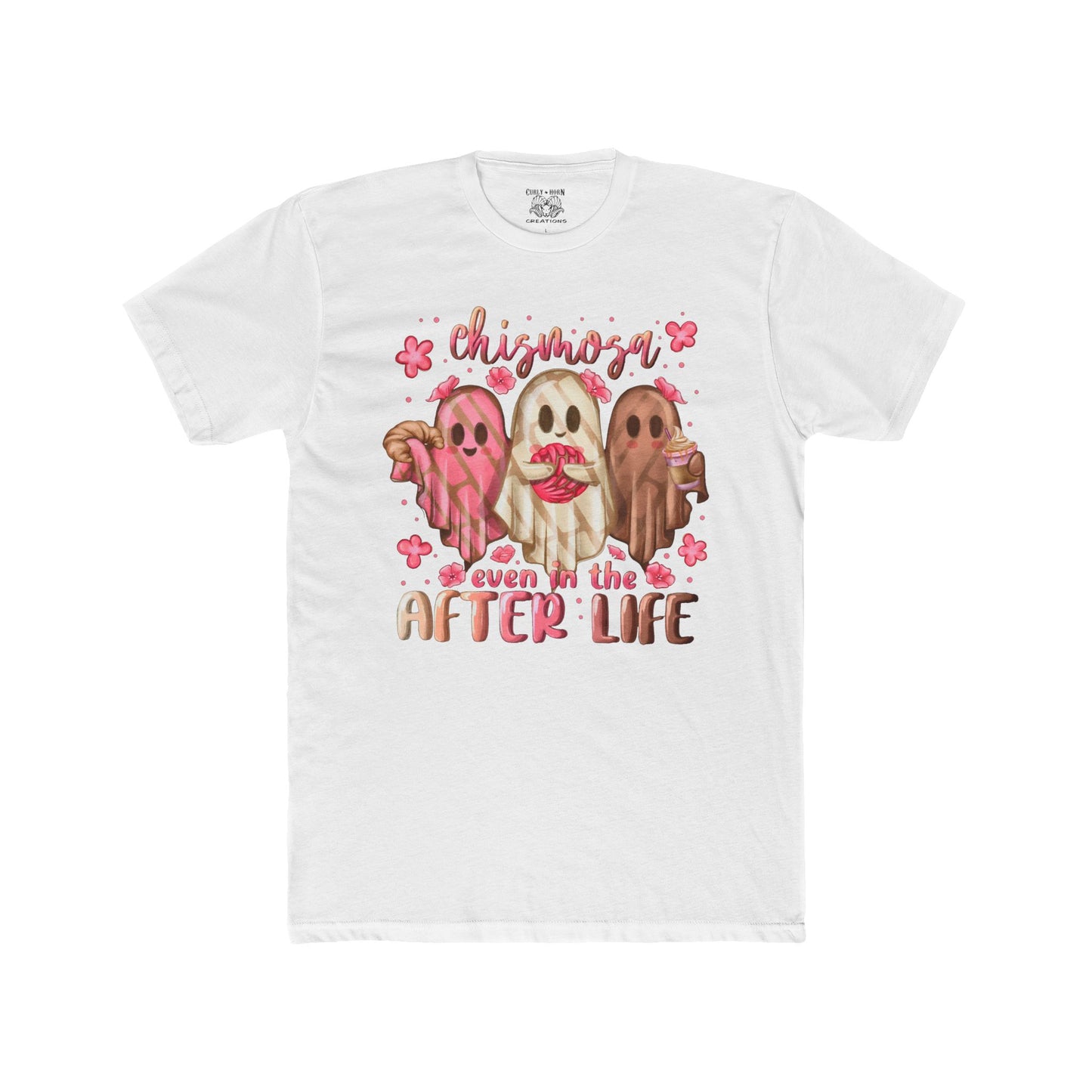 Chismosa Ghosts Unisex Cotton Crew Tee