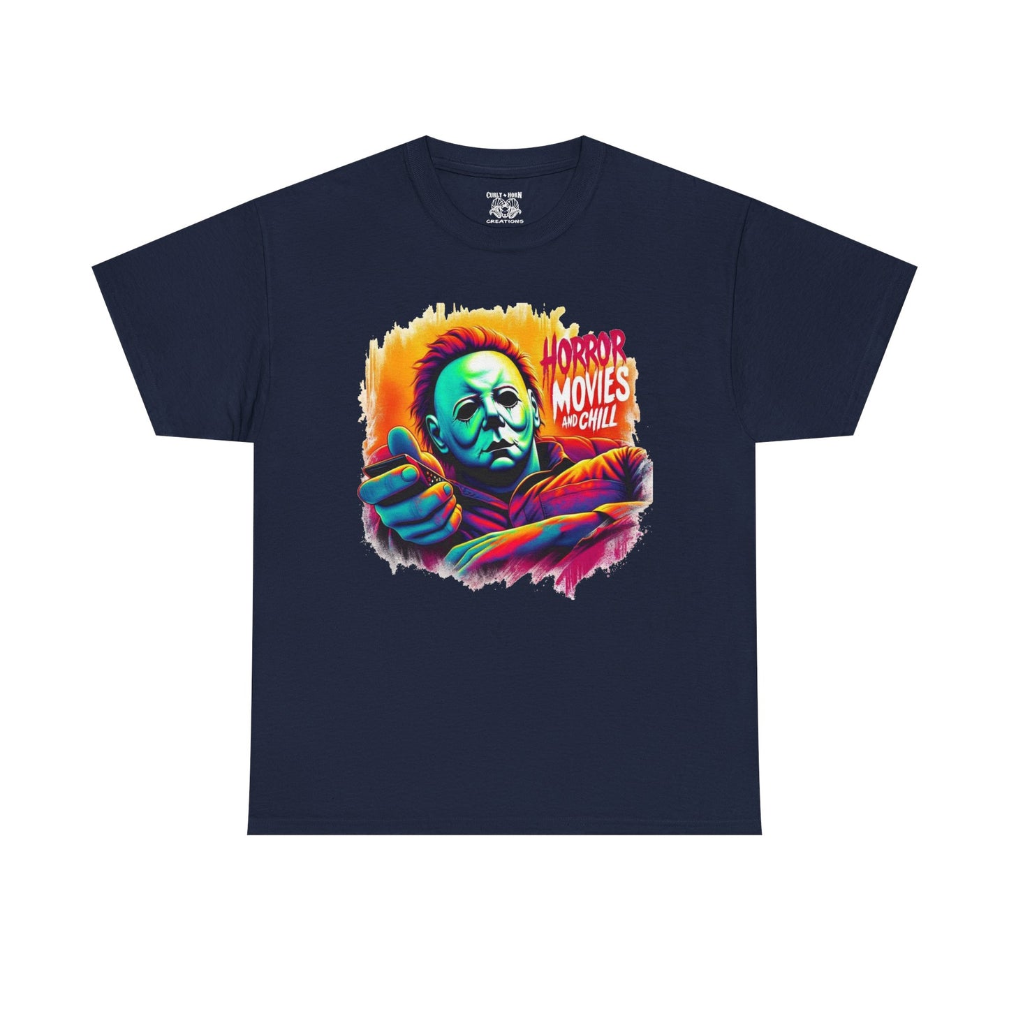 Horror Movie Tee, Halloween Apparel, Retro Graphic Shirt, Unisex Cotton Top, Movie Night Outfit, Scary Film Clothing