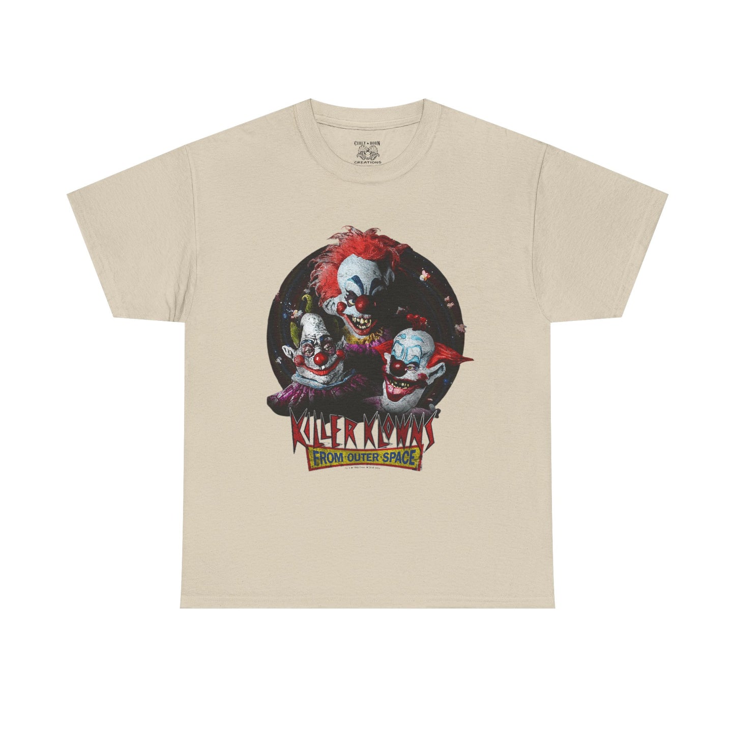 Creepy Clown Graphic Tee, Halloween Shirt, Horror Fan Gift, Unisex Spooky Clothing, Scary Movie Merch