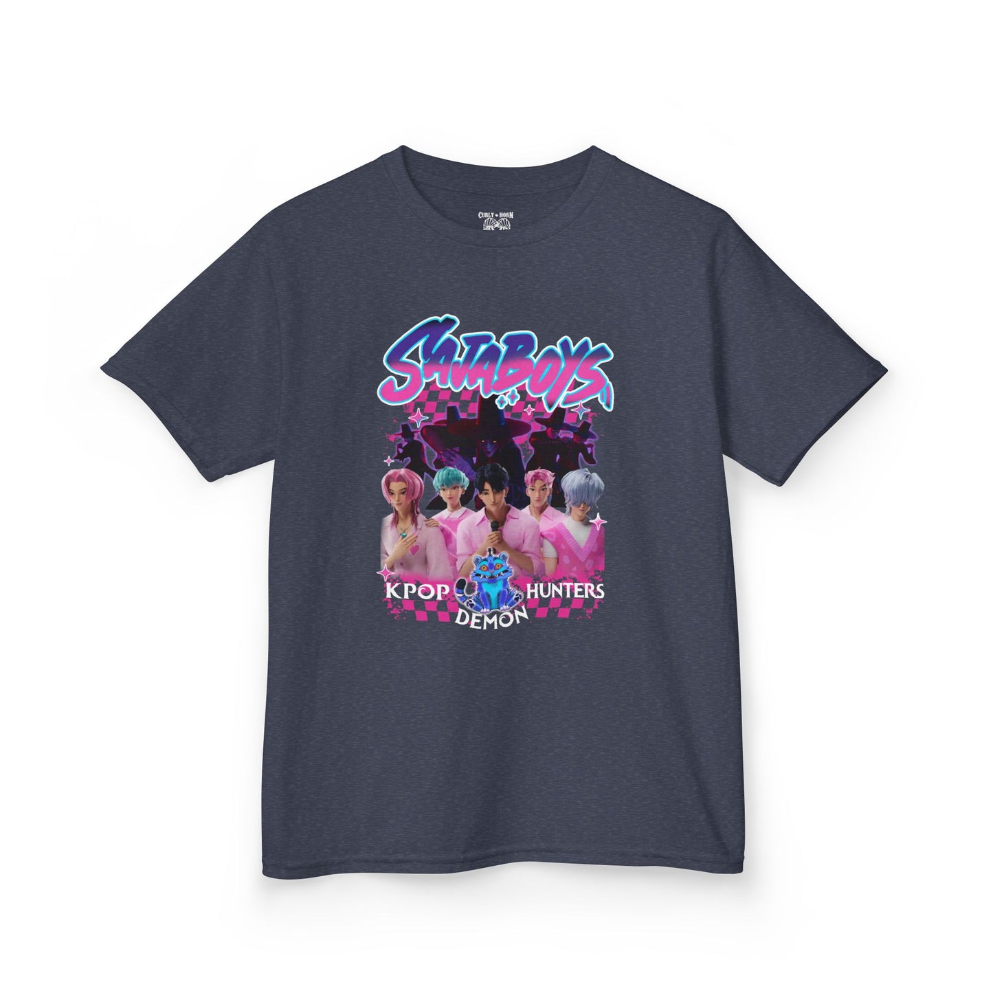K-Pop Kids Tee, Graphic Tee for Trendy Youth, Birthday Gift, Fun Party Wear, Music Lovers, Youth Fashion