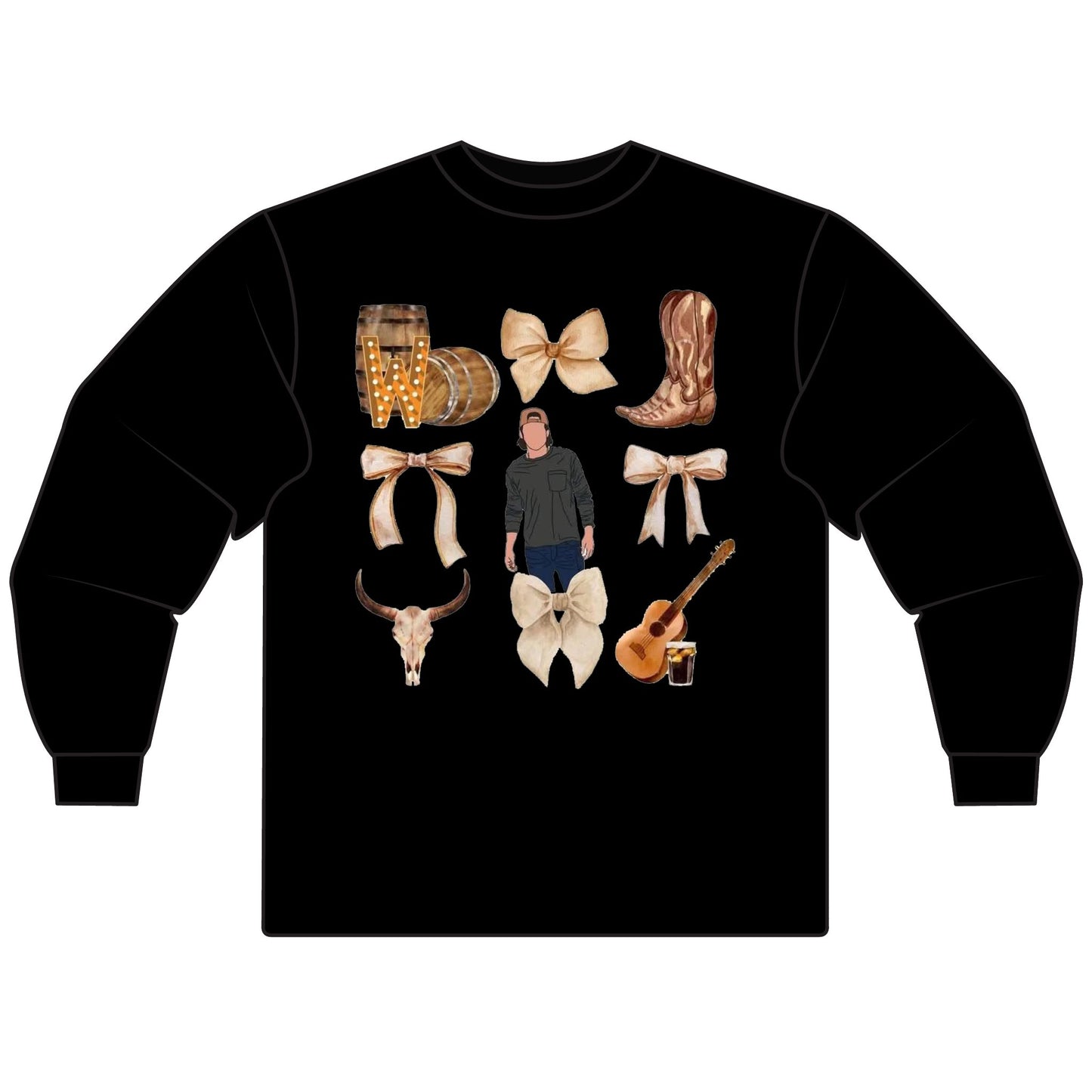 Country Music Unisex Long Sleeve Tee