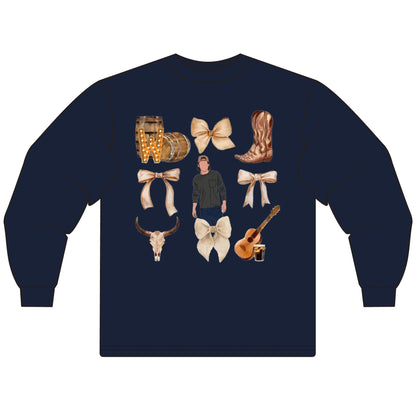 Country Music Unisex Long Sleeve Tee