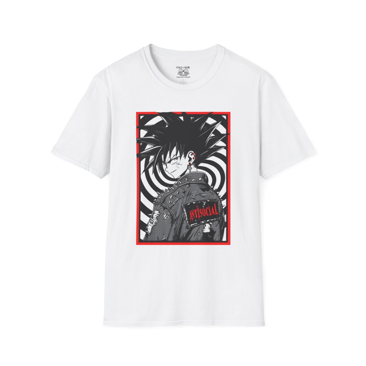Retro Anime Graphic T-Shirt, Unisex Tee for Fans, Casual Wear, Gift for Birthdays, Streetwear, Collector's Item